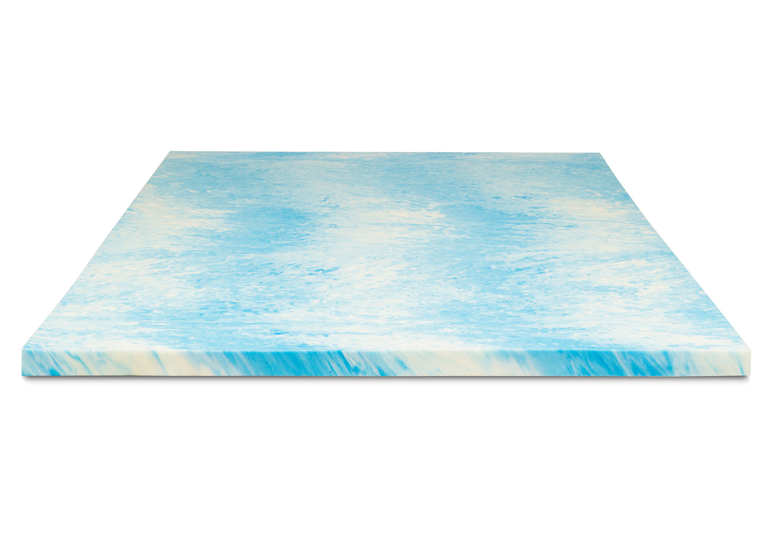 2.5-lb. Gel Swirl Memory Foam Topper