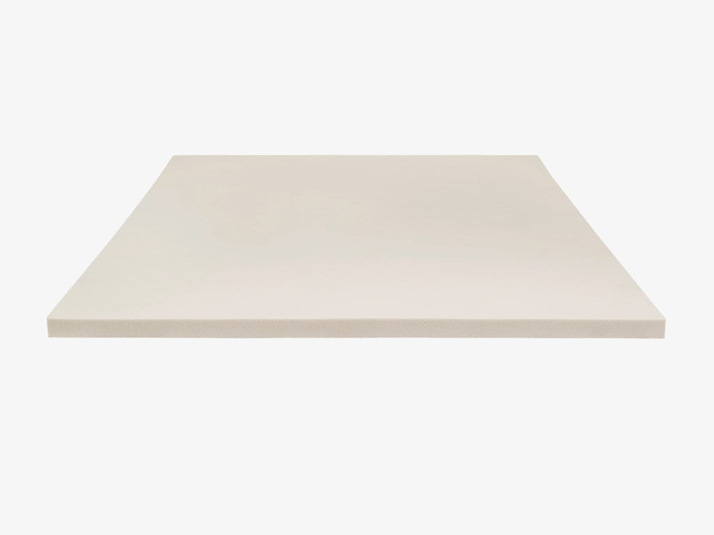 front view no cover  Brooklyn Bedding 4-lb Memory Foam Topper