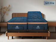 Brooklyn Bedding Ascension® Ultra Adjustable Base , badge "Split king " with Aurora Luxe Cooling