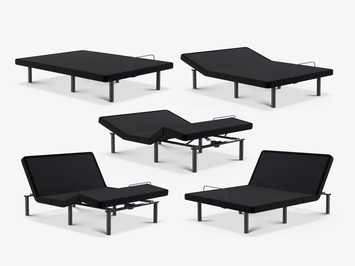Brooklyn Bedding Ascension® Ultra Adjustable Base variations of positions