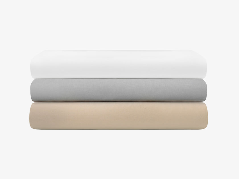 Bamboo sheets stacked display