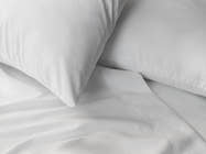 Brooklyn Bedding Deep Pocket Rayon From Bamboo Sheets close up white