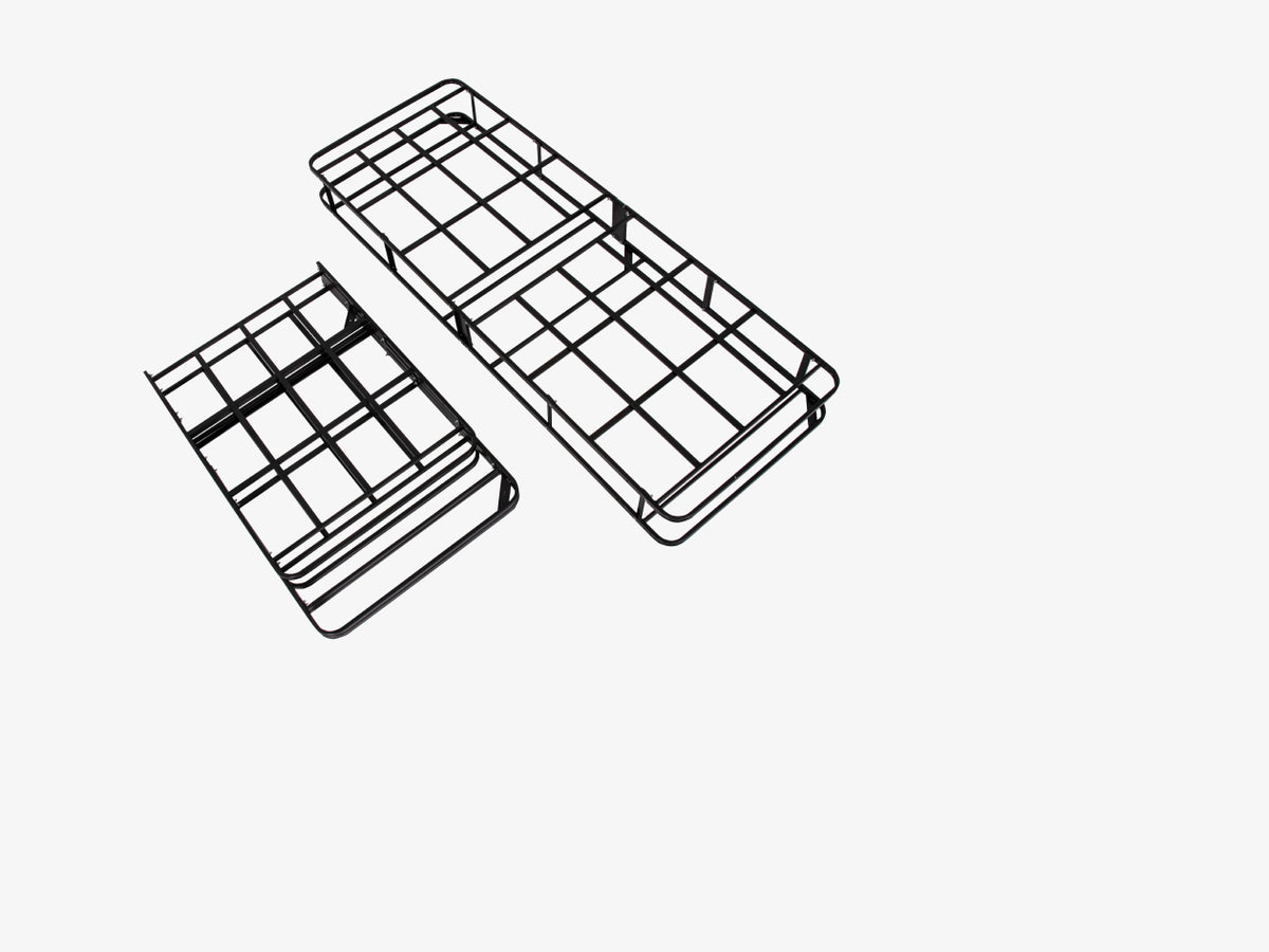 closed folded metal frame without cover Brooklyn Bedding Ascension® Bi‑Fold Foundation