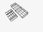 closed folded metal frame without cover Brooklyn Bedding Ascension® Bi‑Fold Foundation