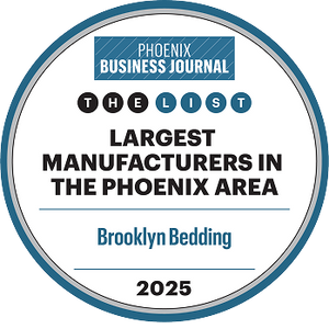 Brooklyn Bedding Largest Manufacturers in the Phoenix Area 2025 by Phoenix Business Journal