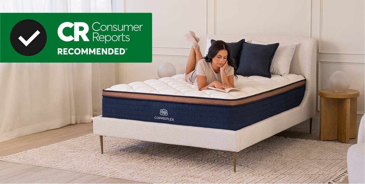 Consumer Reports recommended badge shown for the CopperFlex Pro