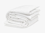 folded stylized Brooklyn Bedding Cotton Blend Duvet Cover Set
