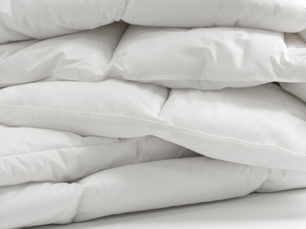 folded layers of Brooklyn Bedding All‑Season Alt‑Down Duvet Insert
