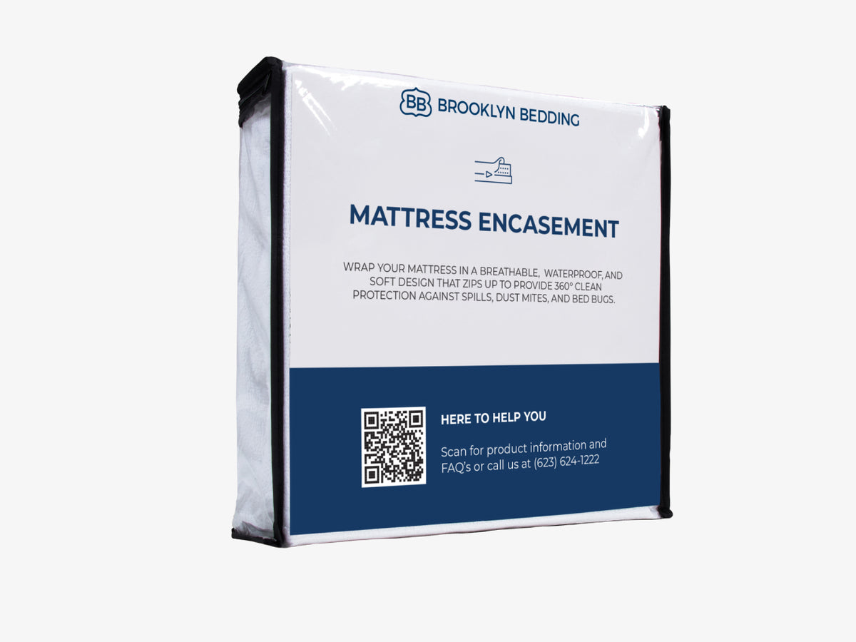 Brooklyn Bedding Mattress Protector packaging