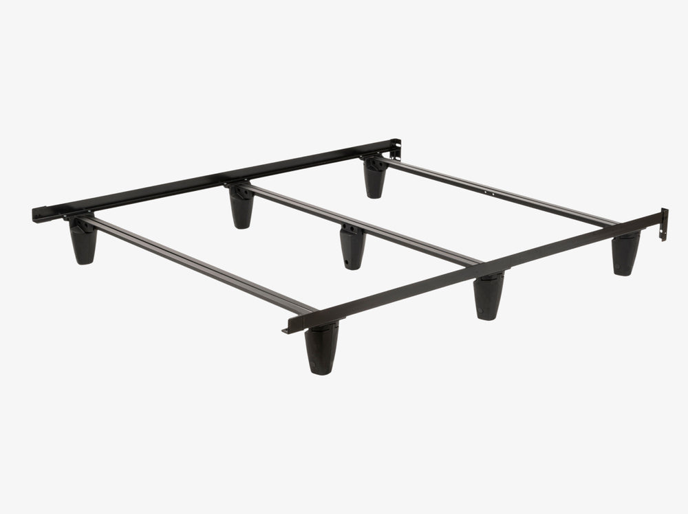 Bed frame angled view