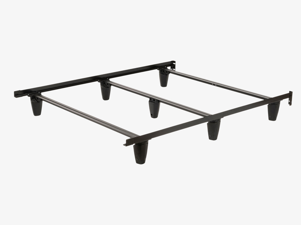 Bed frame angled view