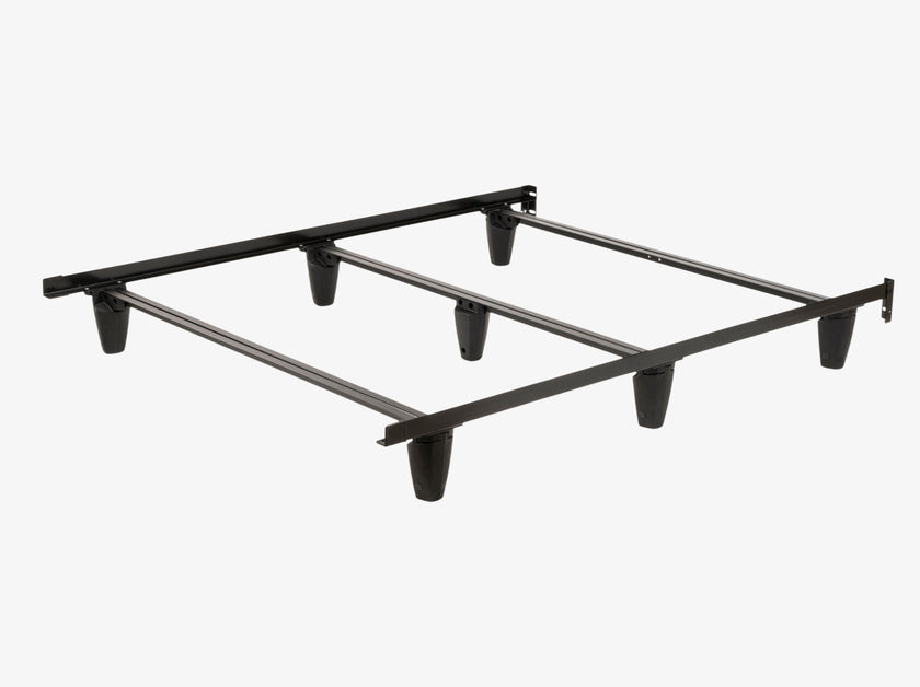 Bed frame angled view