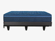 Brooklyn Bedding The Frame with brooklyn bedding's Signature Hybrid Mattress side view