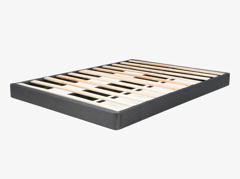 Low profile foundation angled