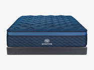Brooklyn Bedding The Low Profile Foundation with brooklyn bedding signature hybrid sitting on top