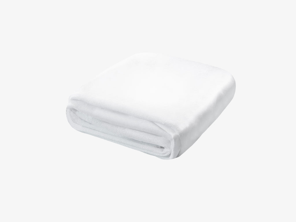 Mattress protector folded