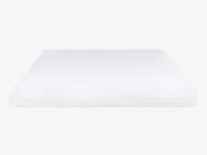 Plank firm topper front with cover