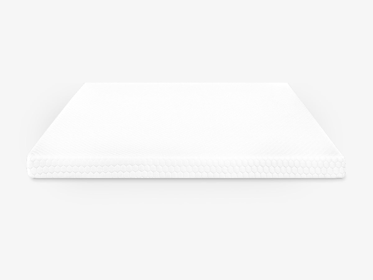 front view of  Brooklyn Bedding 4-lb Memory Foam Topper