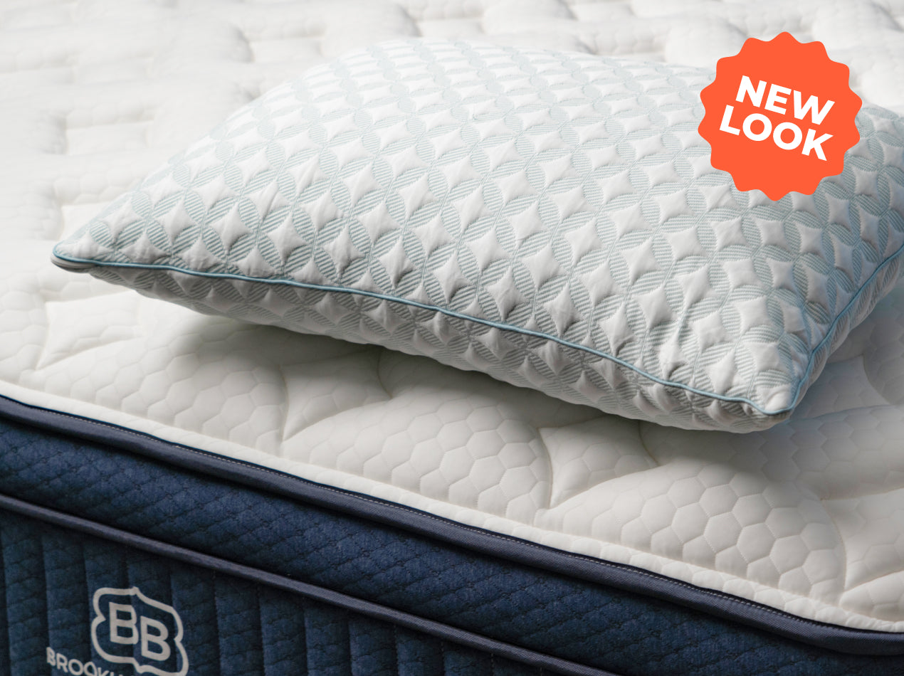 Premium Shredded Foam Pillow - Queen with Cooling Cover