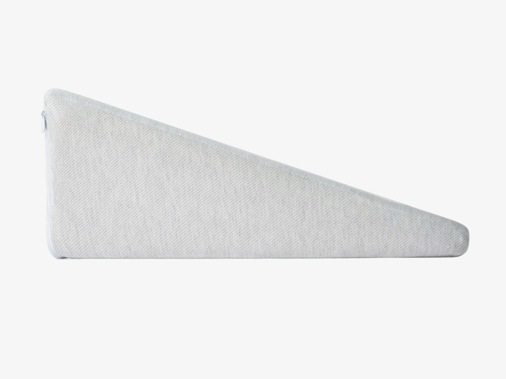 side view of Brooklyn Bedding Wedge Pillow