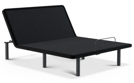 Brooklyn Bedding Ascension® Luxe Adjustable Base with a Signature Hybrid on the frame in bedroom scene