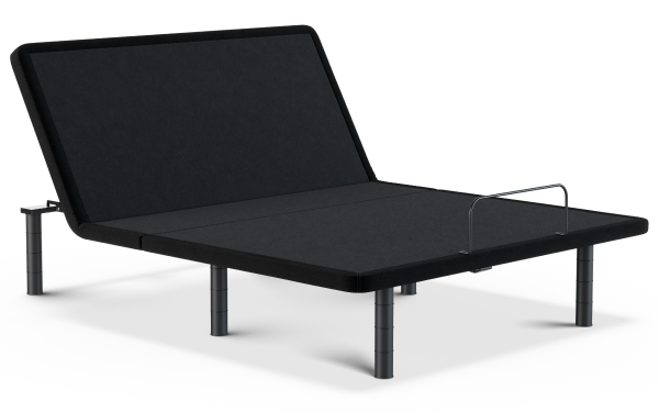 Brooklyn Bedding Ascension® Luxe Adjustable Base with a Signature Hybrid on the frame in bedroom scene