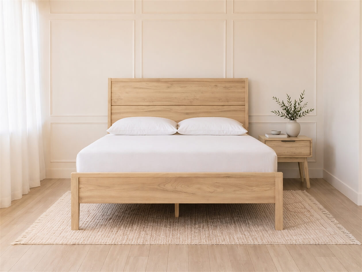 The Nora Bed Frame | Sturdy and Durable Design – Brooklyn Bedding
