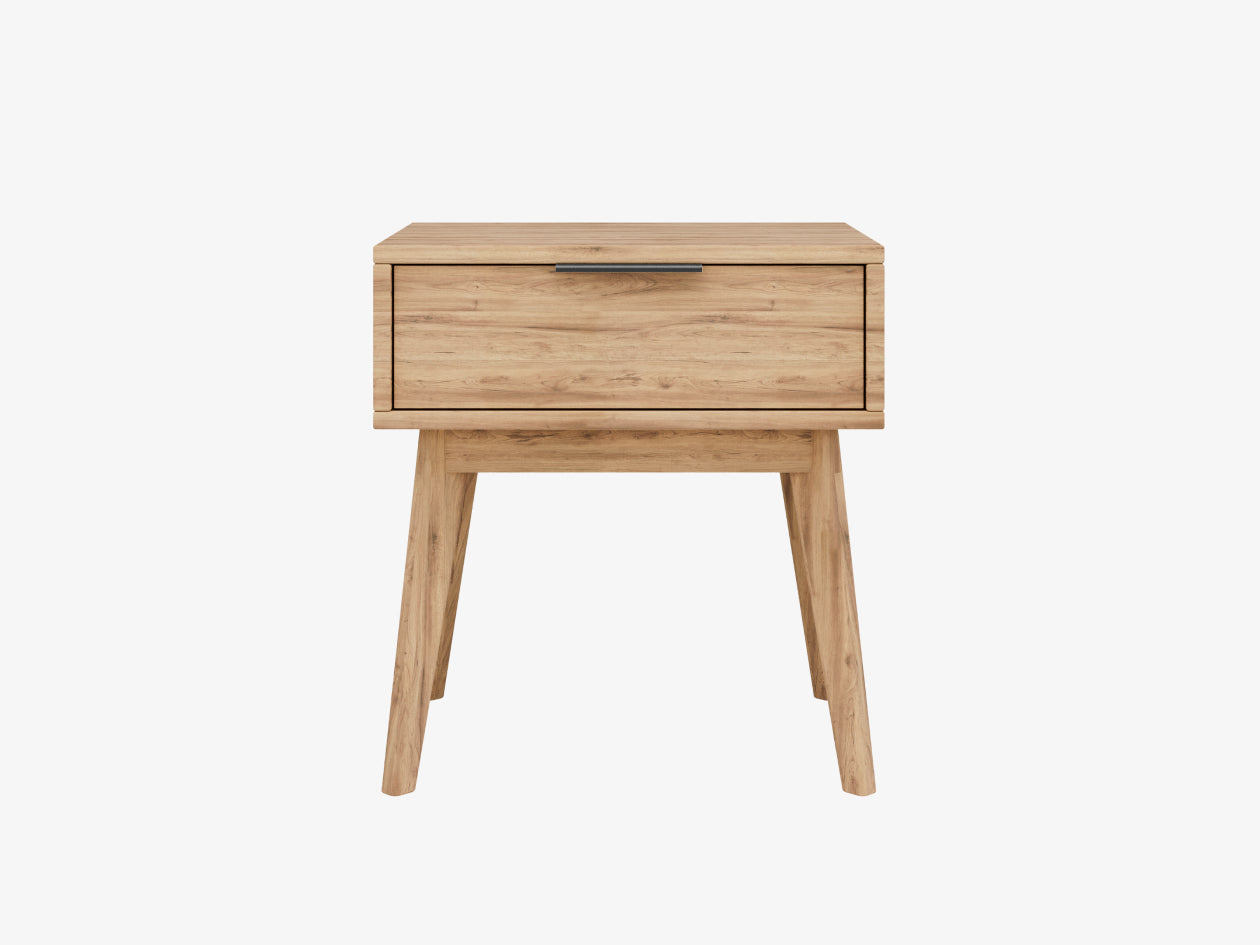 The Nora Nightstand | Crafted with New Zealand Pine - Brooklyn Bedding