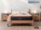 CopperFlex Pro memory foam mattress in modern bedroom with nightstands