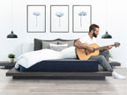  Brooklyn Bedding Dreamfoam Essential scene with man and a guitar 