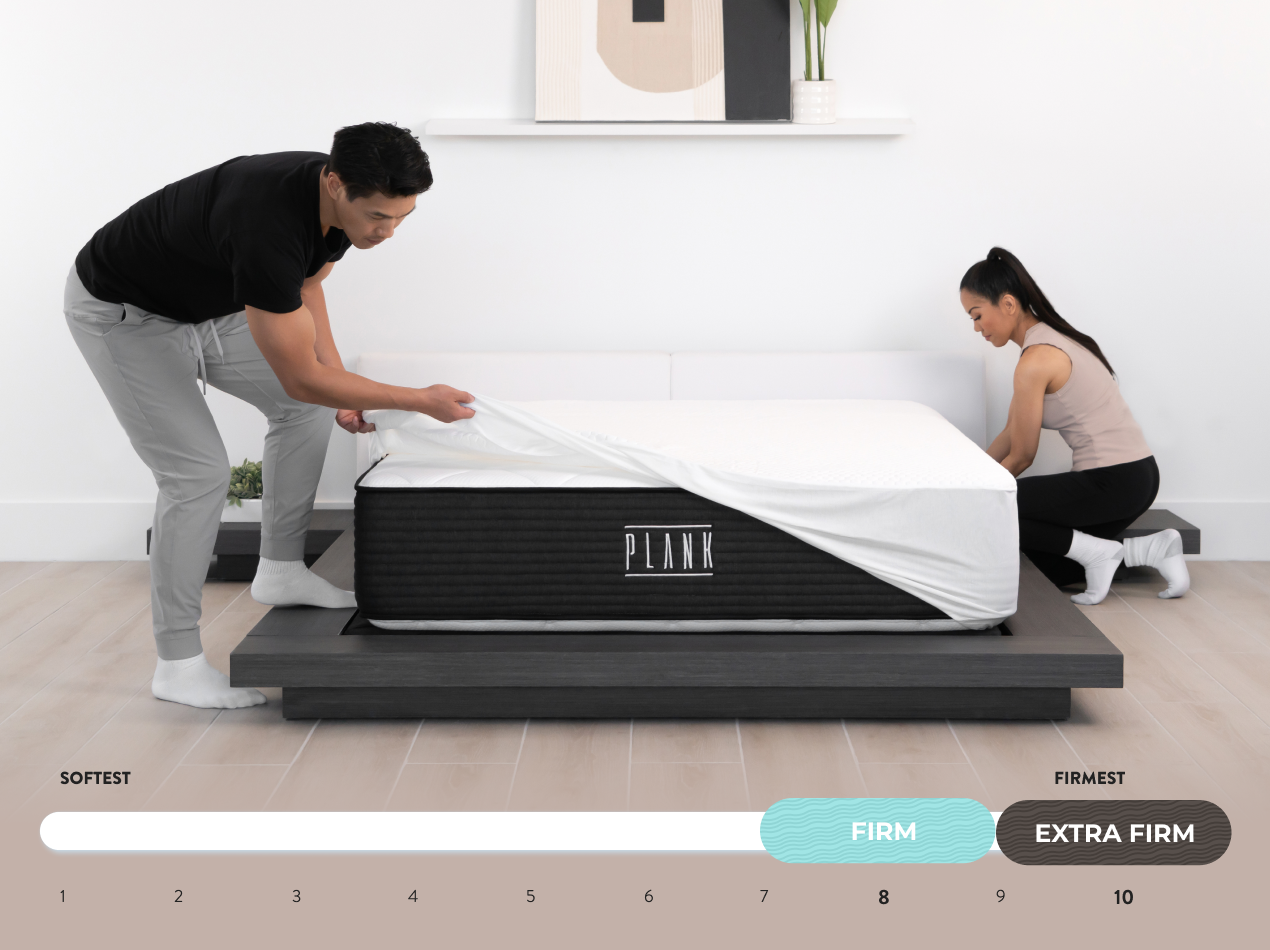 Plank Firm Luxe Hybrid Mattress - Thumbnail 2