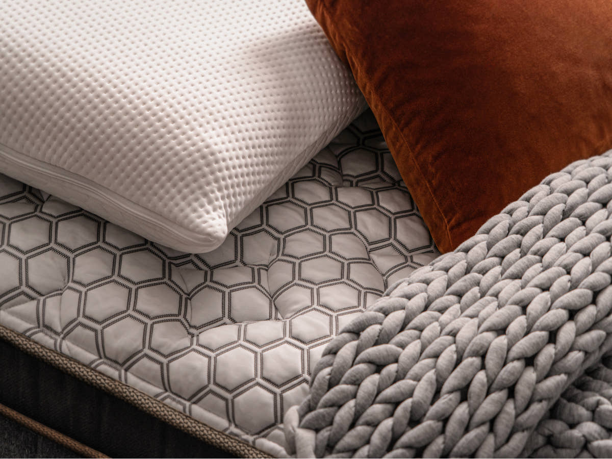 close up shot of top fabric for Titan Plus Elite