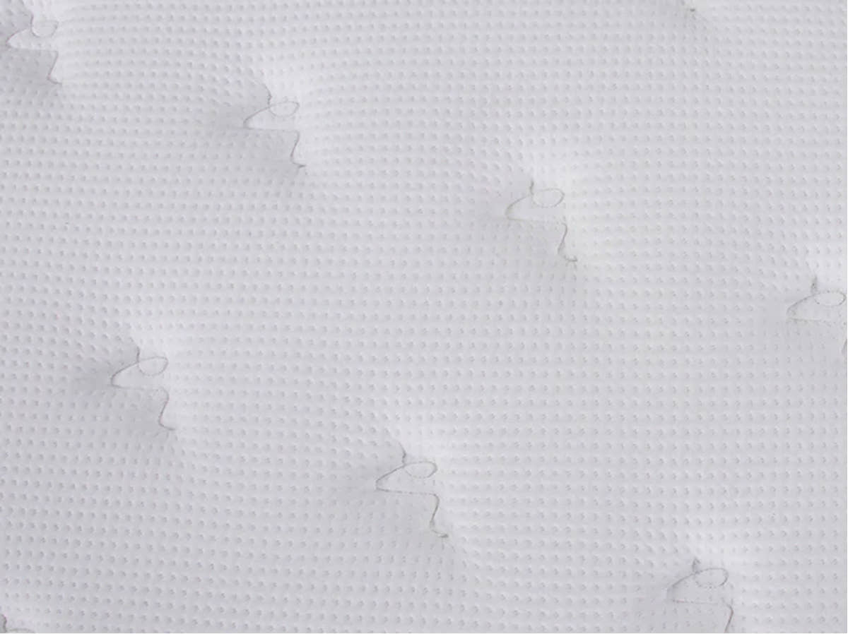 close up shot of top tufted fabric for Titan Plus Luxe