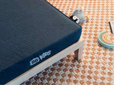 corner shot of  Brooklyn Bedding Kids Mattress 