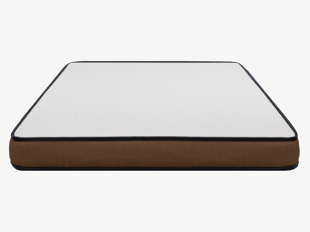 Front view of the CopperFlex 401 Mattress Topper with quilted cooling cover on a neutral background.