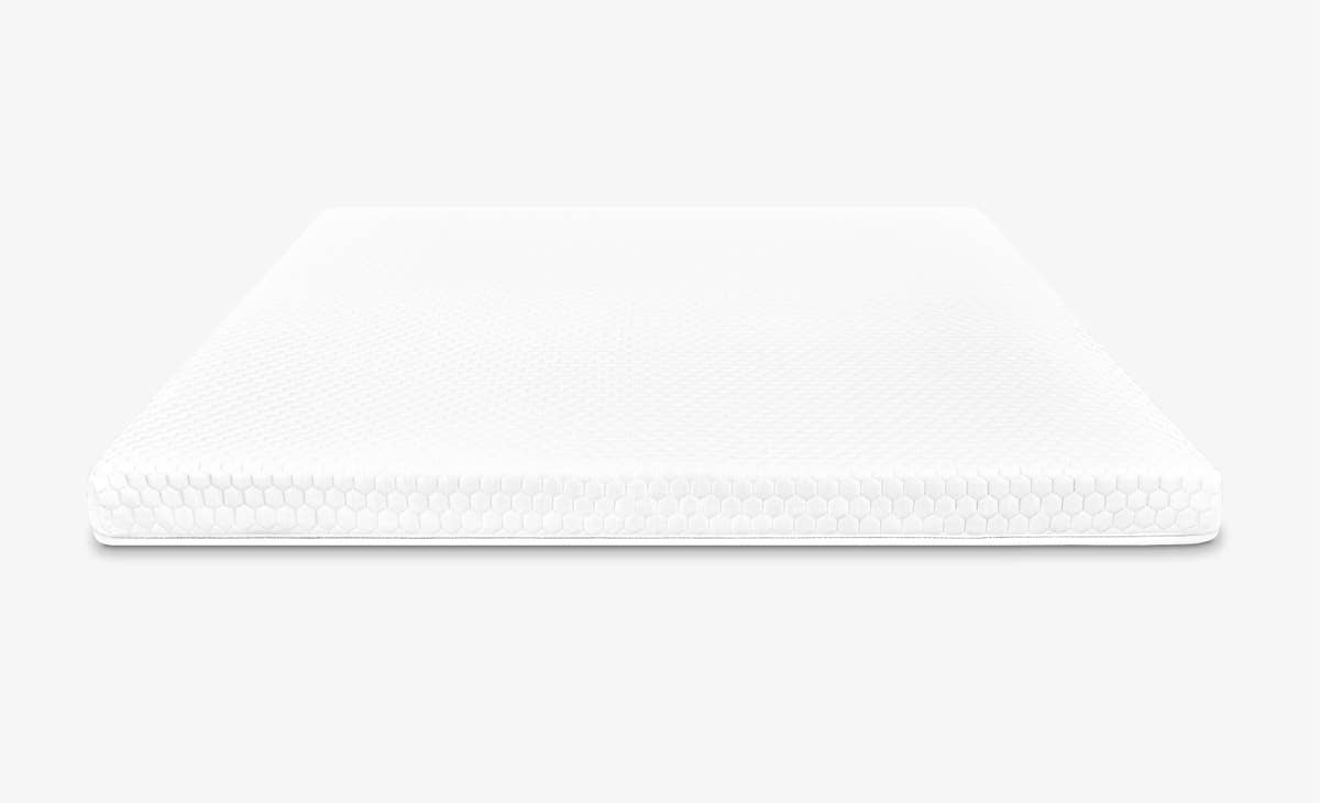 front view of  Brooklyn Bedding Microcoil Mattress Topper
