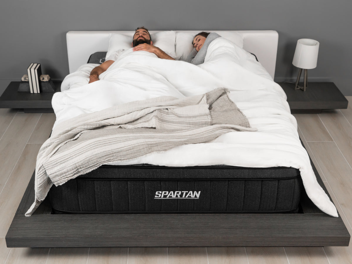 Brooklyn Bedding Spartan Mattress people sleeping